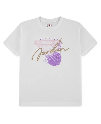 Jordan Big Girls Hoop Classics T-Shirt