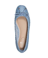 Bandolino Women's Marafia Woven Ballet Flats