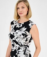 Kasper Women's Sleeveless Floral-Print Top, Regular & Petite