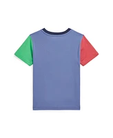 Polo Ralph Lauren Toddler and Little Boys Color-Blocked Pocket T-Shirt