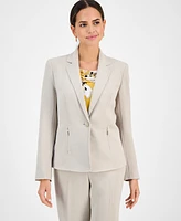 Kasper Women's Notched-Collar Blazer, Regular & Petite