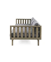 Acacia Wood Daybed: Durable, Water-Resistant