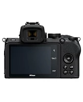 Nikon Z50 Mirrorless Camera - Bundle With Camera Case, 64GB Sdxc Memory Card, Cleaning kit, Memory Wallet, Card Reader