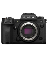 Fujifilm X-H2S Mirrorless Camera, Black with Flashpoint Zoom Li-on X R2 Ttl On-Camera Round Flash Speedlight