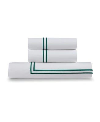 Ella Jayne Percale Satin Stitched 3-Pc. Duvet Cover Set, Twin/Twin Xl