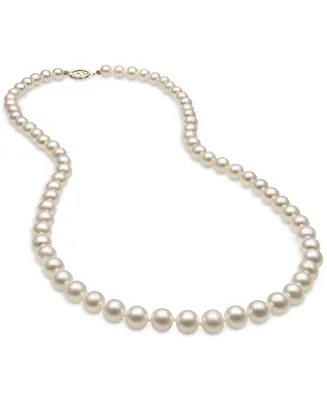 Cultured Freshwater Pearl (6mm) Strand in 14k Gold, 20"