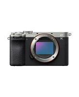 Sony Alpha a7C Ii Mirrorless Camera, Silver, Bundle with 2x Np-FZ100 Battery, 128GB Memory Card and Shotgun Microphone