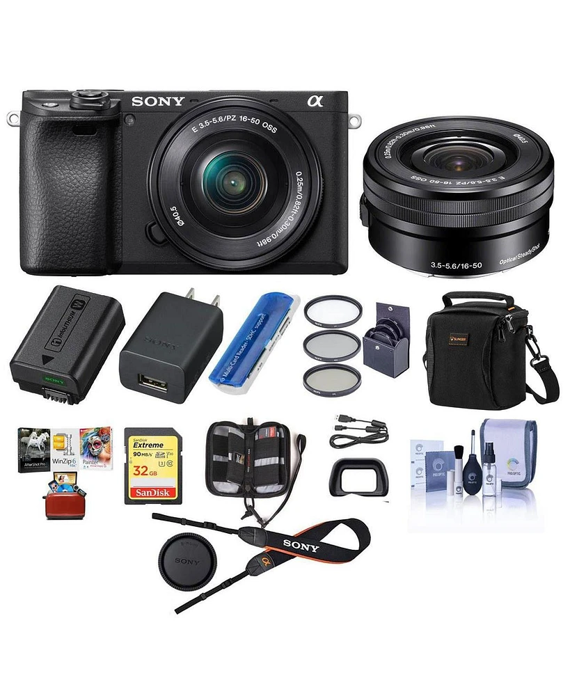 Sony Sony Alpha a6400 Mirrorless Digital Camera with 16-50mm Lens