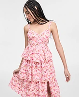 Astr the Label Women's Midsummer Tiered Maxi Dress