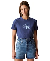 Calvin Klein Jeans Women's High-Rise Cotton Denim Shorts