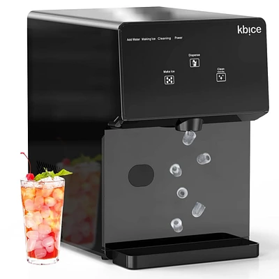 Kbice Self Dispensing Countertop Bullet Ice Maker