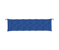 Garden Bench Cushions 2 pcs Blue 78.7"x19.7"x2.8" Oxford Fabric