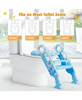 Gouun Kids Adjustable Foldable Toilet Training Seat Chair