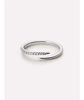 Ana Luisa - Bypass Ring Oren Silver