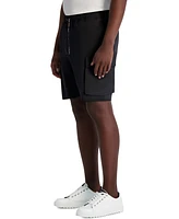 Karl Lagerfeld Paris Men's Drawstring 8.5" Cargo Shorts