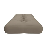 Pallet Cushion Taupe 47.2"x15.7"x4.7" Fabric