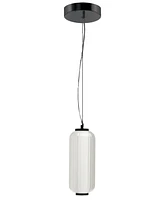 Dainolite 12.50" Metal Ramona Led Pendant