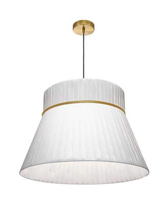 Dainolite 16" Metal Rochelle Led Pendant