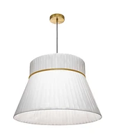 Dainolite 16" Metal Rochelle Led Pendant