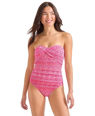 Tommy Bahama Women's Point Strapless Swimsuit