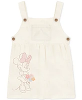 Disney Baby Girls Minnie Mouse Cotton Bodysuit & Jumper, 2 Piece Set
