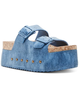 Steve Madden Kali-j Flatform Footbed Sandals