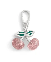 Coach Pink Collectible Signature Glittery Cherry Charms