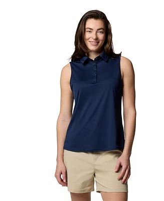 Columbia Women's Cedar Coast Sleeveless Polo Top