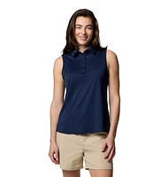 Columbia Women's Cedar Coast Sleeveless Polo Top