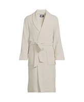 Lands' End Men's Calf Length Gauze Robe