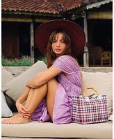 Brunna.co Lolo Wide-brim Jute Boater Hat in