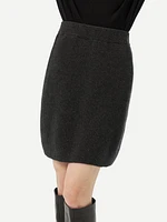 Gobi Cashmere Juniors' Mini Skirt