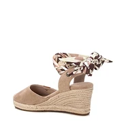 Refresh Women's Espadrilles With Wide Ribbon Laces