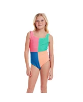 Toddler/Child Girls Colorblocked One-Piece Swimsuit