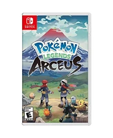 Nintendo Switch 32GB Console Neon Red/Blue Joy-Con Bundle with Surge 11-In-1 Accessory Starter Pack and Pokemon Legends Arceus