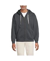 Lands' End Men's Long Sleeve French Terry Full Zip Hoodie