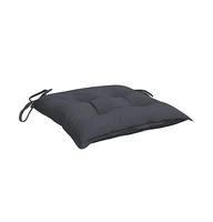 Chair Cushions 6 pcs Anthracite 19.7"x19.7"x2.8" Oxford Fabric