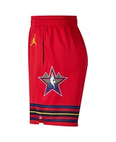 Jordan Men's Red 2025 Nba All-Star Game Authentic Swingman Shorts