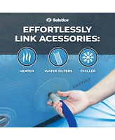 Solstice Original Inflatable Cold Plunge Ice Bath Tub Standing Recovery Barrel