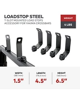 Yakima LoadStop Steel T-Slot Mounted Load Stops Accessory for Yakima Crossbars