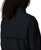 Columbia Women's Paracutie Cropped Cargo Windbreaker Jacket