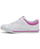 Polo Ralph Lauren Little Girls Elmwood Fastening Strap Casual Sneakers from Finish Line