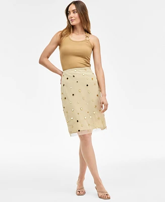 I.n.c. International Concepts Women's Rhinestone Skirt, Exclusively at Macy's