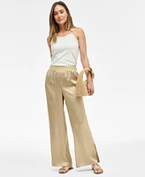 I.n.c. International Concepts Women's Perfect Ribbed Hardware-Trim Tank Top, Exclusively at Macy's