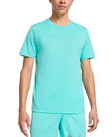 Puma Men's Performance Cat Logo Graphic Training T-Shirt