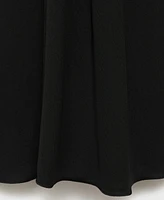 Mango Women's Long Flared Knit Dress