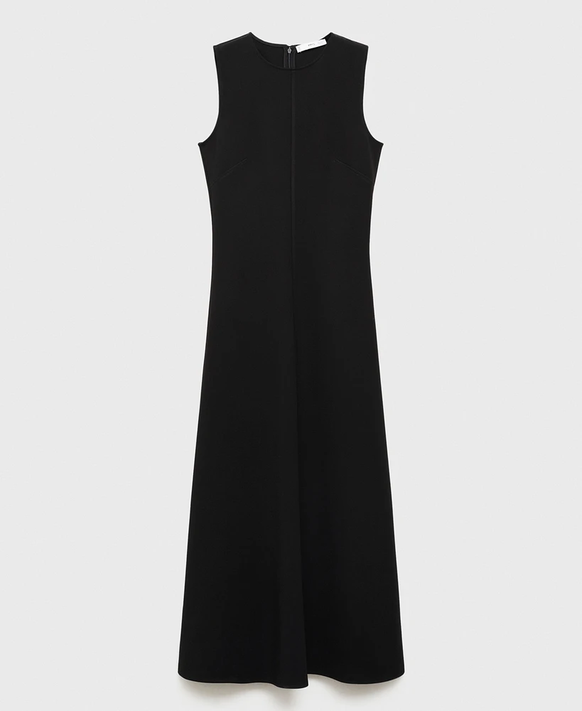 Mango Women's Flared Midi-Dress