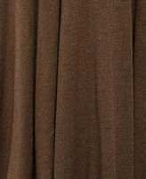 Mango Women's Asymmetrical Low Knit Dress