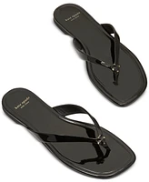 Kate Spade New York Women's Flower Flip Flop Flat Sandals