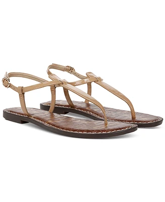 Sam Edelman Women's Gigi T-Strap Flat Sandals